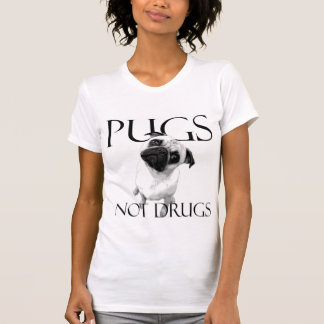 Camiseta Drogas dos Pugs não