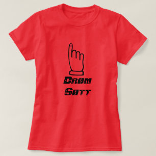 Camiseta Drøm søtt - doce sonho