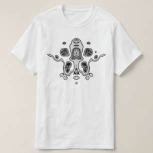Camiseta Drone de alienígena biomecânico / lula de alieníge