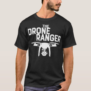 Camiseta Drone Ranger Engraçado Drone Voando Premium