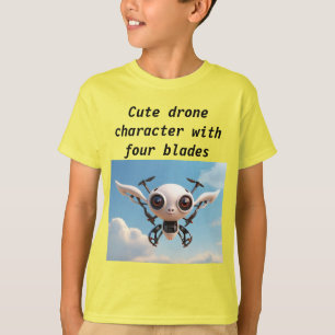 Camiseta Drone Skyward: Voo Adorável