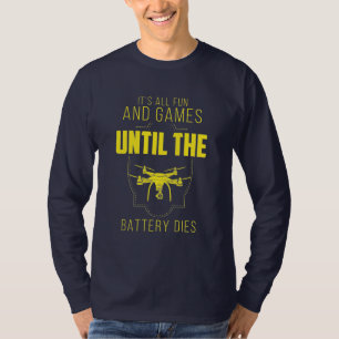 Camiseta Drone Voador É Meu Jogo