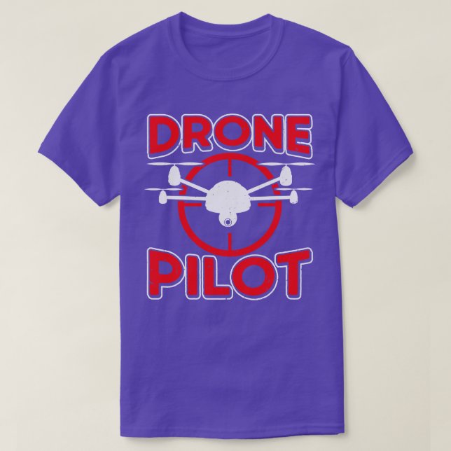 Camiseta Drones Pilotos Drones Pilotos Drones Pilotos Drone (Frente do Design)