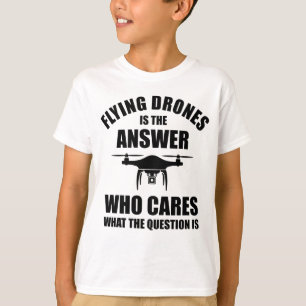 Camiseta Drones Voadores É A Resposta