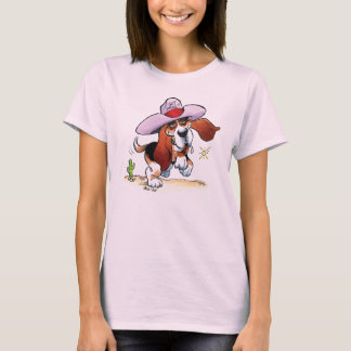 Camiseta Drool obtido Basset? T-shirt da boneca das