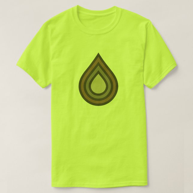 Camiseta Drop Layered Artwork Men's T-Shirt (Frente do Design)