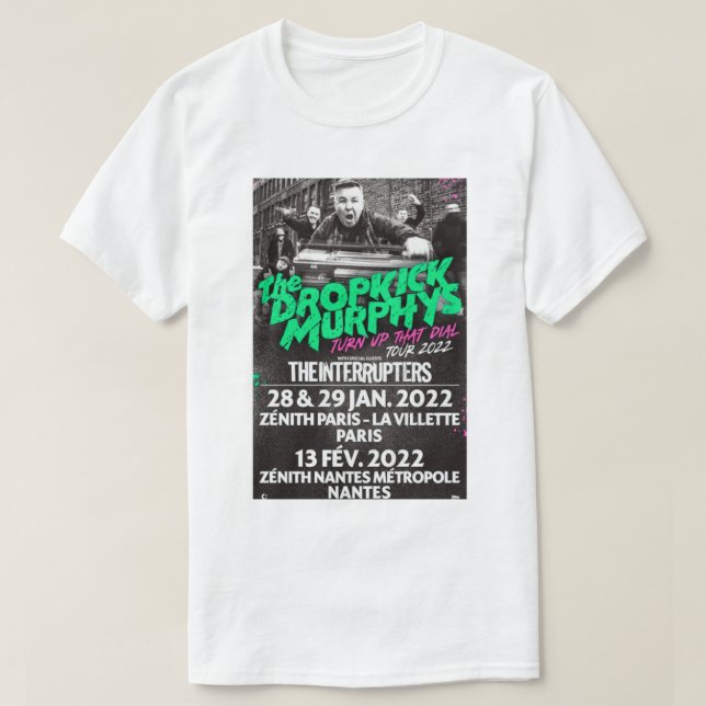Camiseta Dropchut Murphys (Frente do Design)