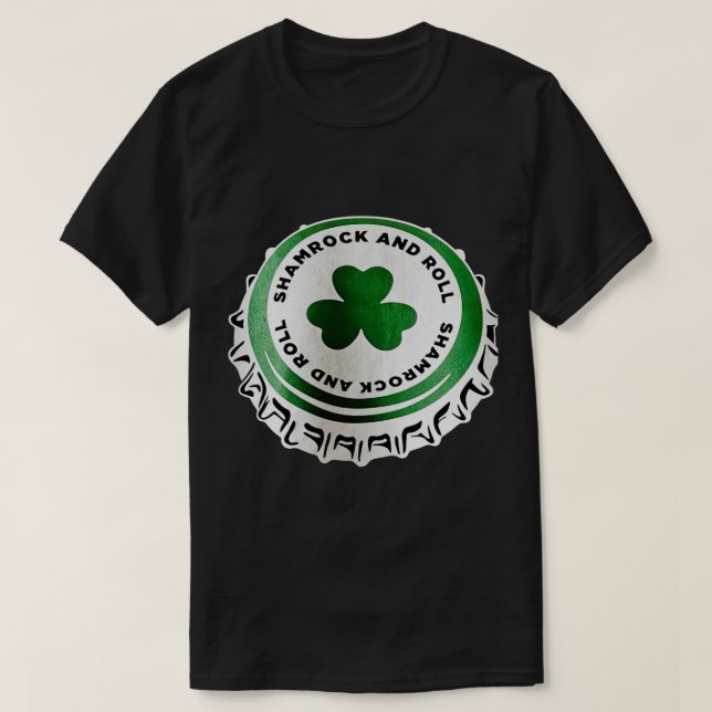 Camiseta Dropchut Murphys Shamrock and Roll 1996 (Frente do Design)