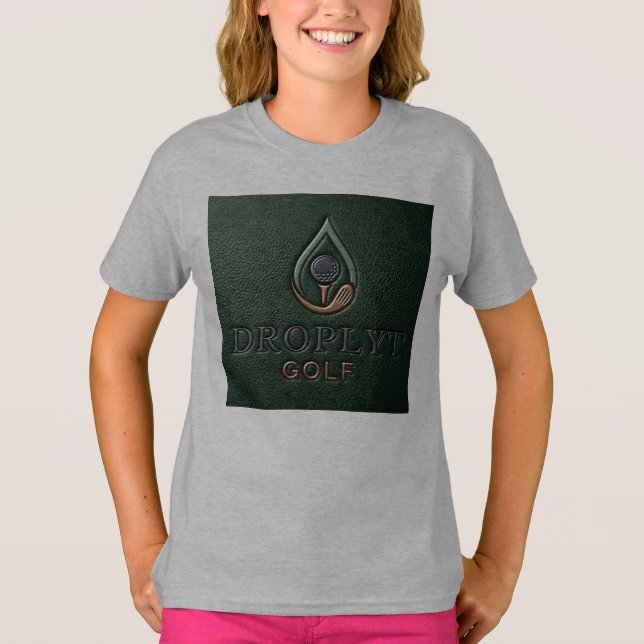 Camiseta Droplyt Golf Heritage Verde  (Frente)