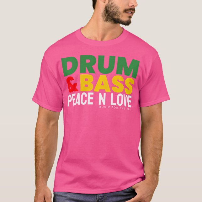 Camiseta Drum E Bass Dubstep Dnb (Frente)