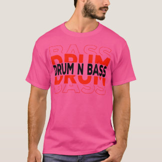 Camiseta Drum N Bass Dnb Astronauta Espacial Eletro Tambor