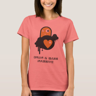 Camiseta Drum N Bass Massivo por Ian Diedericks