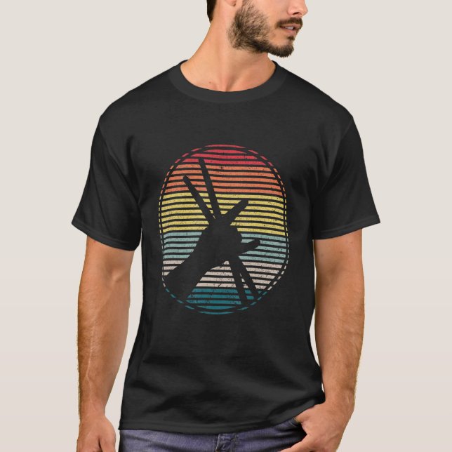 Camiseta Drum Sticks Vintage Retro Drummers Drummer (Frente)