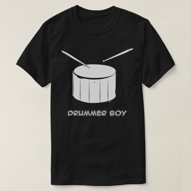 Camiseta Drummer Boy (Frente do Design)