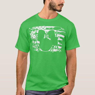 Camiseta Drummer de Sinalizador Americano