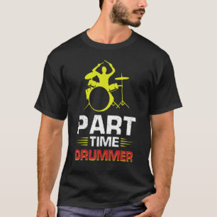 Camiseta Drummer de Tempo de Peça