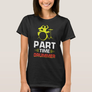 Camiseta Drummer de Tempo de Peça