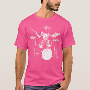 Camiseta Drummer do Cristo Jesus - Tambor do tambor engraça