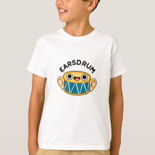 Camiseta Drummer do Drummer do Tímpano de Ouvido