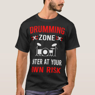 Camiseta Drummer Drummer Drum da Zona de Risco