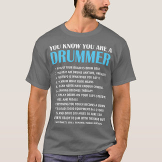 Camiseta Drummer Drummer - Drumsticks Presente