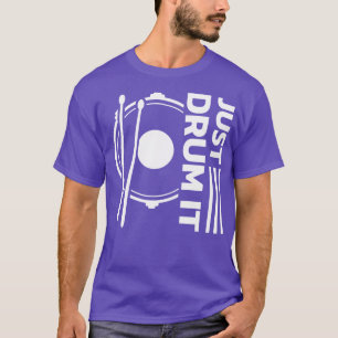 Camiseta Drummer Drumsticks Musical Outfit 13