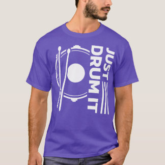 Camiseta Drummer Drumsticks Musical Outfit 13
