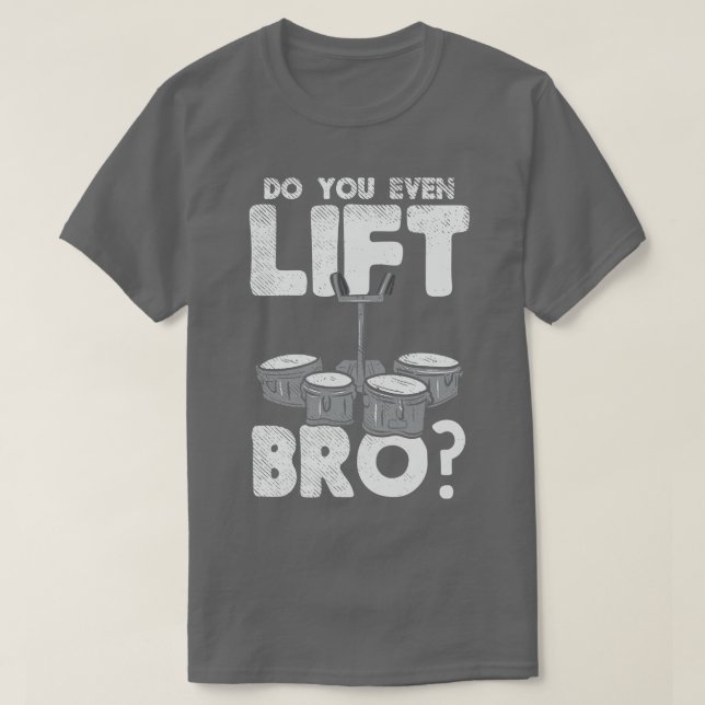 Camiseta Drummer Engraçado (Frente do Design)