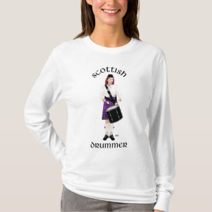Camiseta Drummer Escocês - Quiloto Roxo