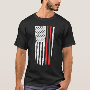 Camiseta Drummer Fantástico Patriótico Afetou Bandeira Amer