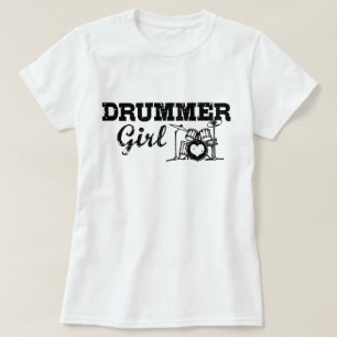 Camiseta Drummer Girl
