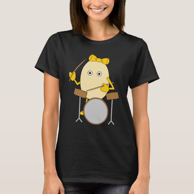 Camiseta Drummer Girl (Frente)