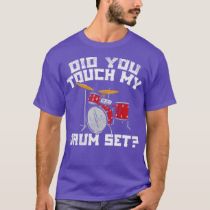 Camiseta Drummer Meu Conjunto de Tambores