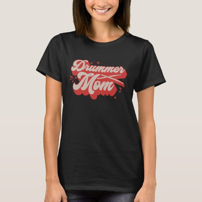 Camiseta Drummer Mom (Frente)