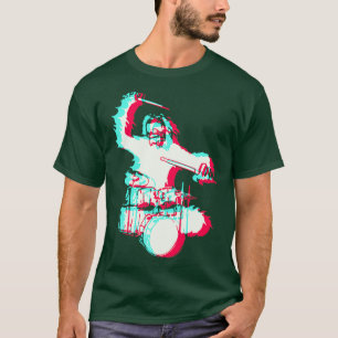 Camiseta Drummer Monster Drum Drum