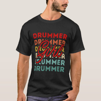 Camiseta Drummer Musical Para Drummer