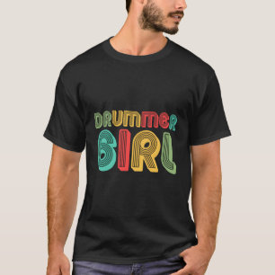 Camiseta Drummer Para Músico Ou Percussionista