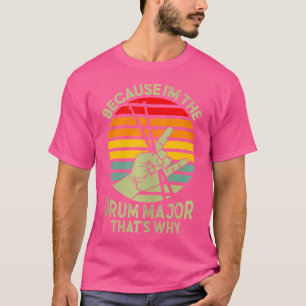 Camiseta Drummer Porque Sou O Grande Drum