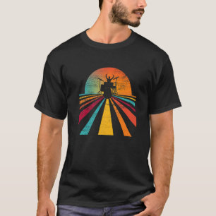 Camiseta Drummer Retrovisor De Drumagem Do Percussionista