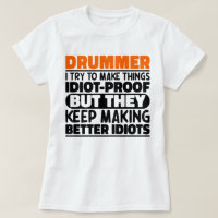 Drummer Tento Fazer As Coisas Engraçadas Dizendo D