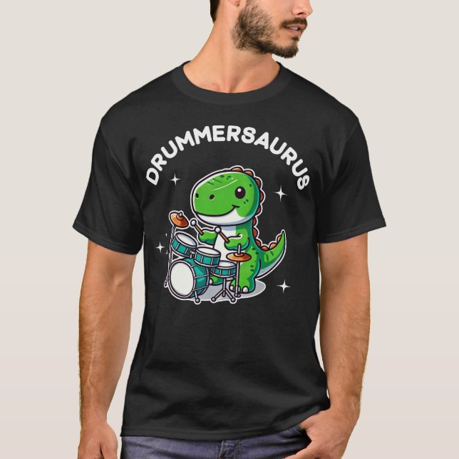 Camiseta Drummersaurus (Frente)