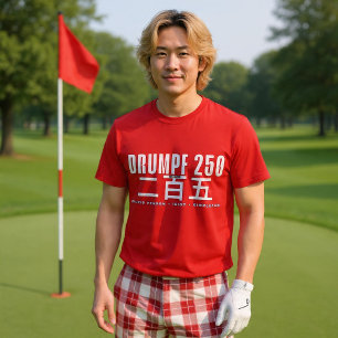 Camiseta Drumpf 250 二百五 : Pessoa Estúpida Idiota Simplório