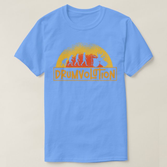 Camiseta Drumvolution Drummer (Frente do Design)