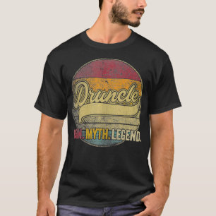 Camiseta Druncle O Homem Mito Legenda Natal Dotado Tio D
