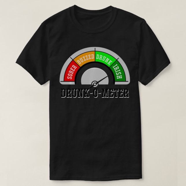 Camiseta DrunkOMeter St (Frente do Design)