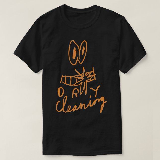 Camiseta Dry Cleaning Band Merch Classic T-Shirt (Frente do Design)