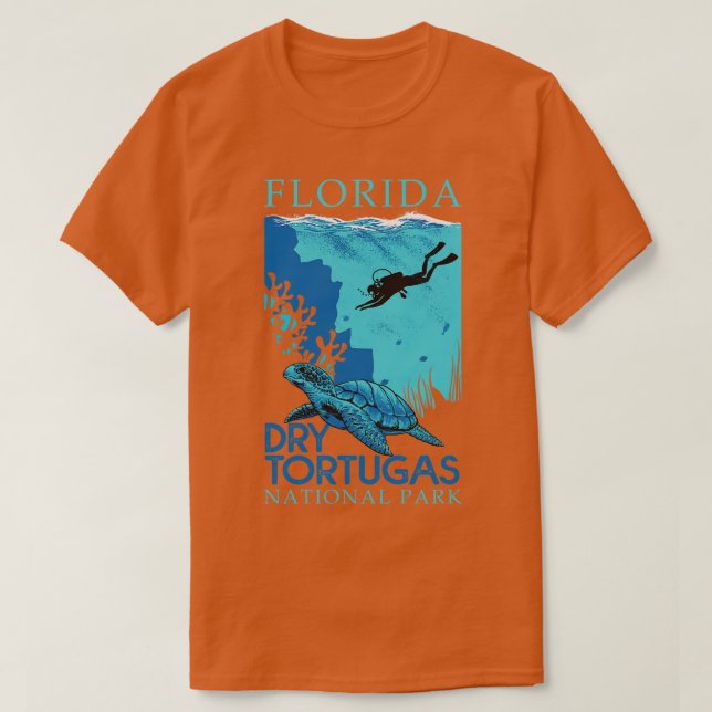 Camiseta Dry National Park Florida (Frente do Design)