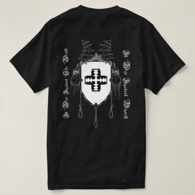 Camiseta dsbm t-shirt Tcotdm black version (Verso do Design)