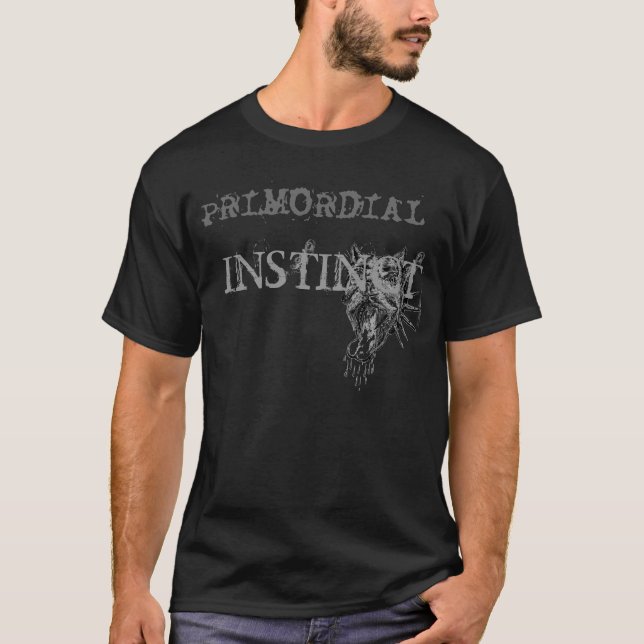 CAMISETA DSC00586, PRIMORDIAL, INSTINTO (Frente)