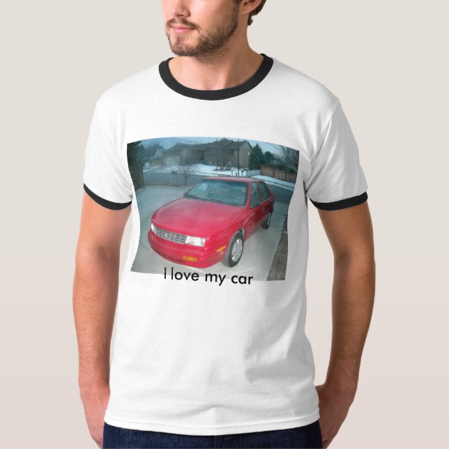 Camiseta DSCN0123, eu amo meu carro (Frente)